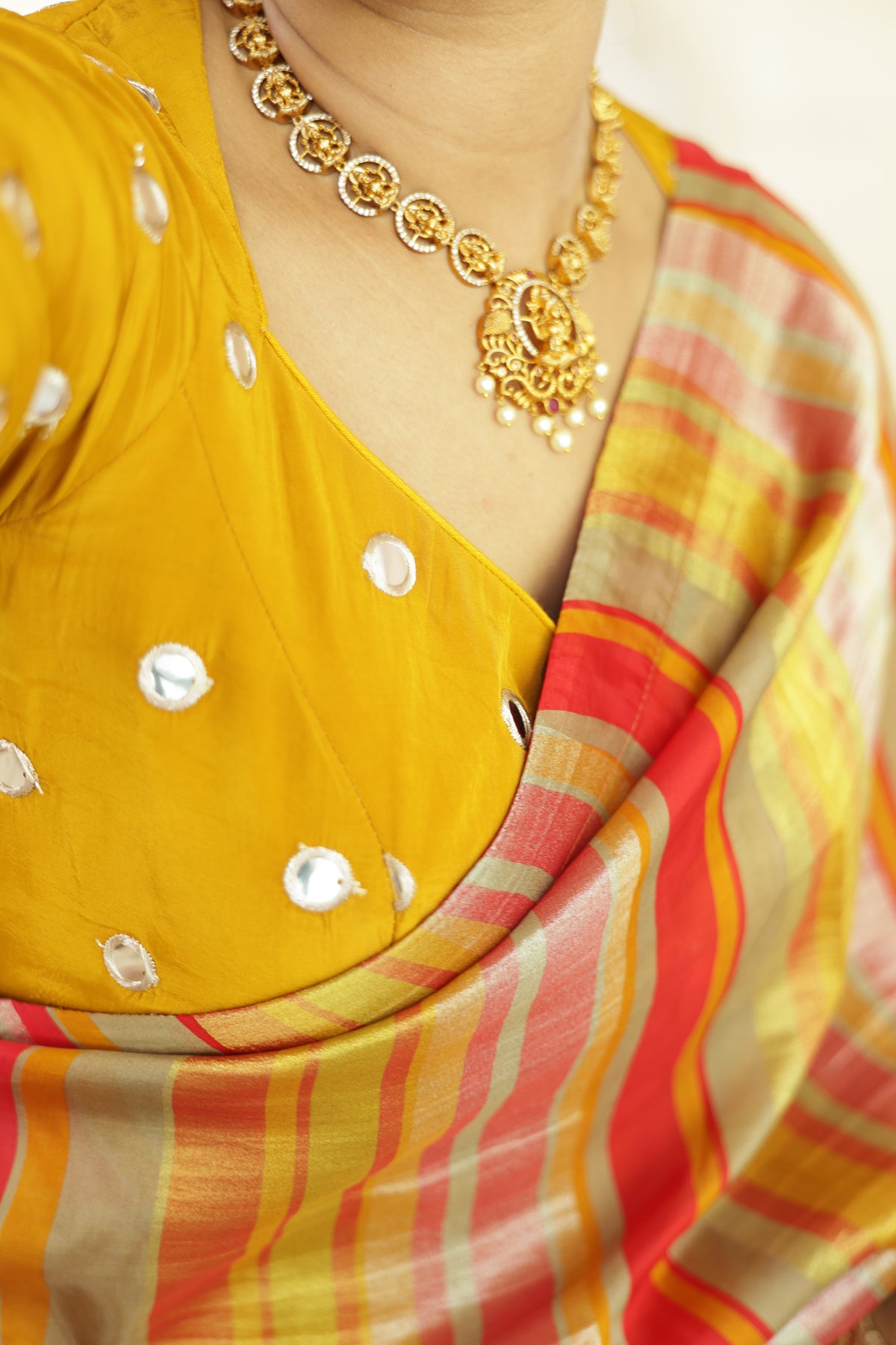 Rekha 1 min saree and blouse