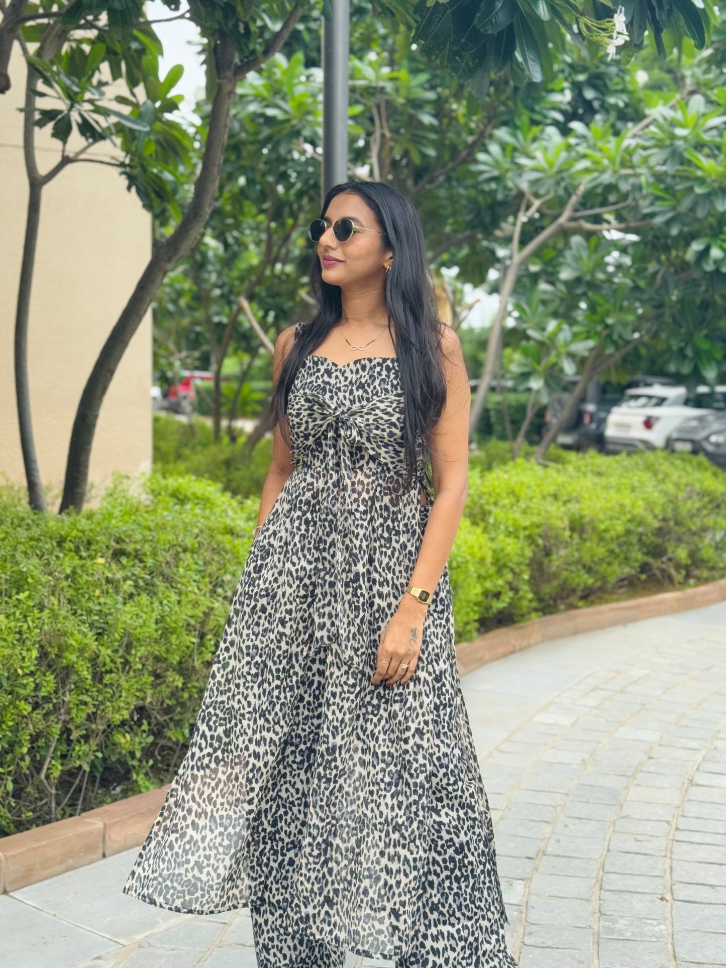 #MBA1991 Leopard print co-ord set