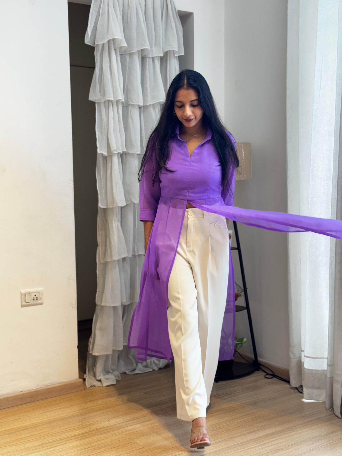 #MBA2012 A-line chic KurtI- Lavender