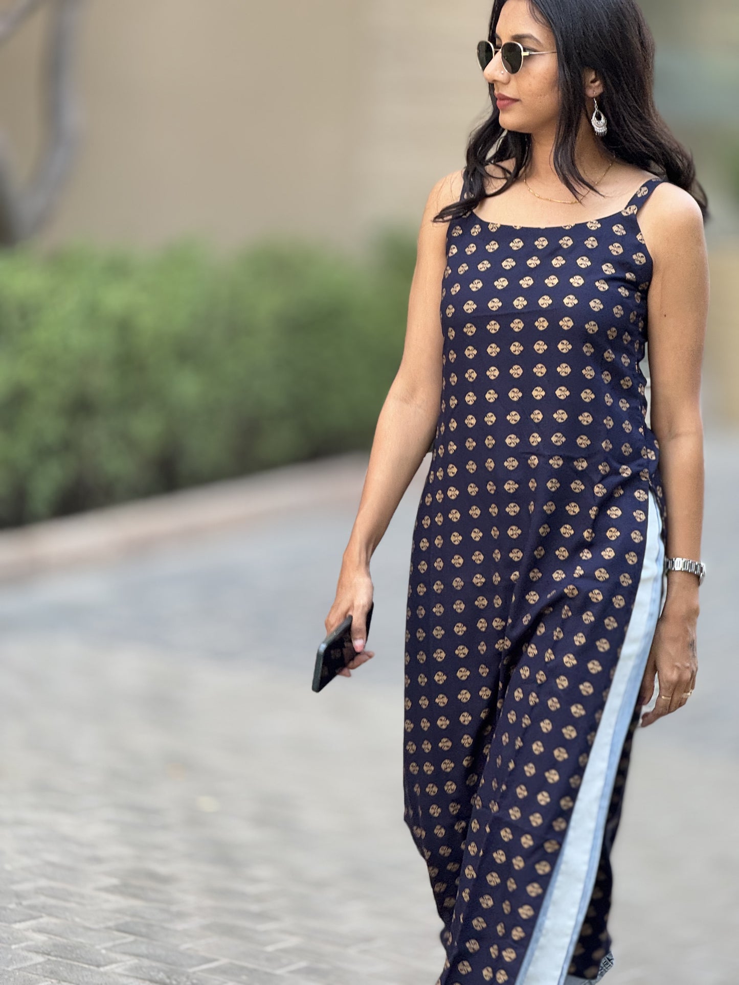 #MBA1916 Nazm Collection- Navy Blue