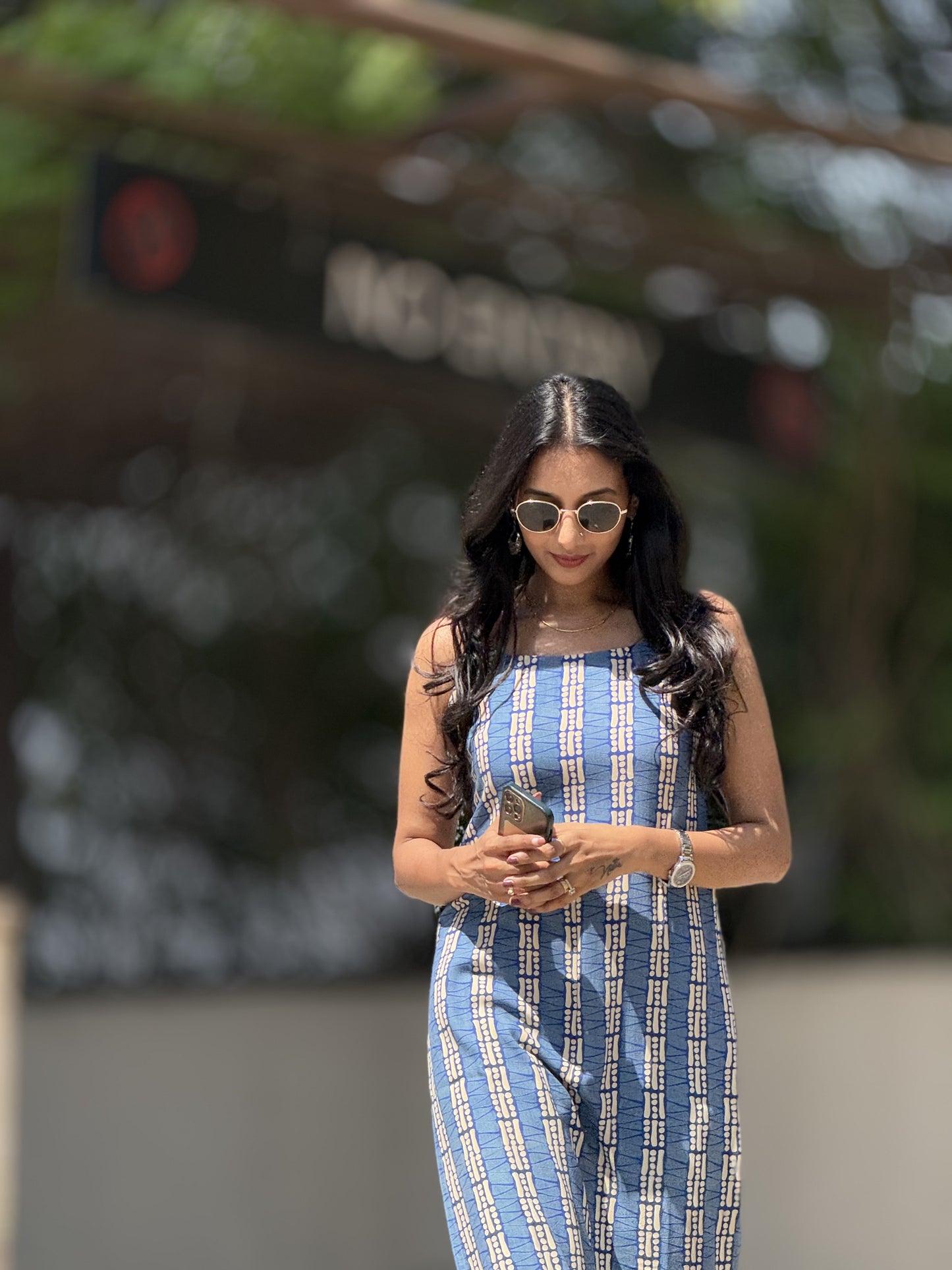 #MBA1915 Nazm Collection- Blue Kurti