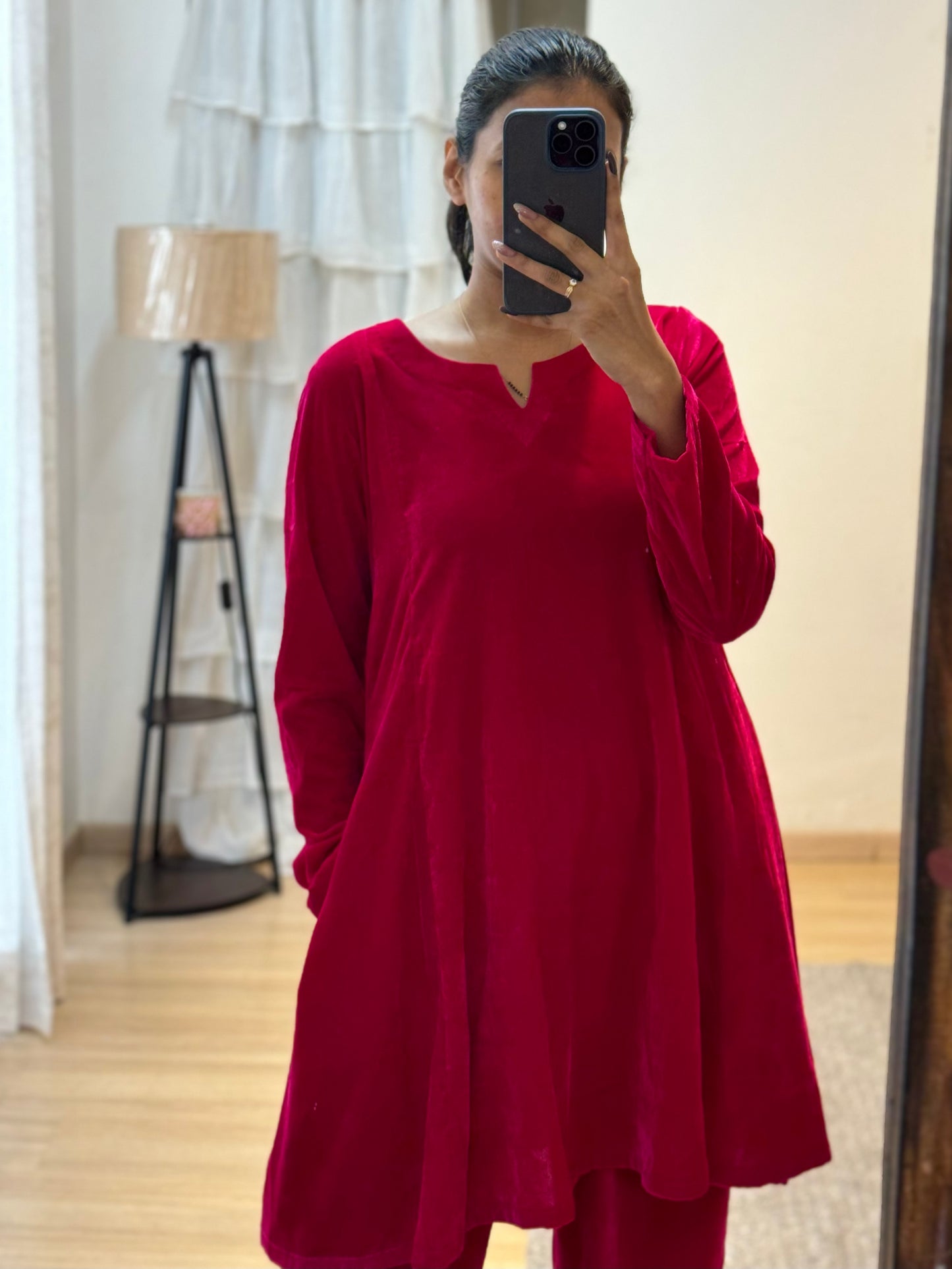 #MBA1702 Velvet co-ord set