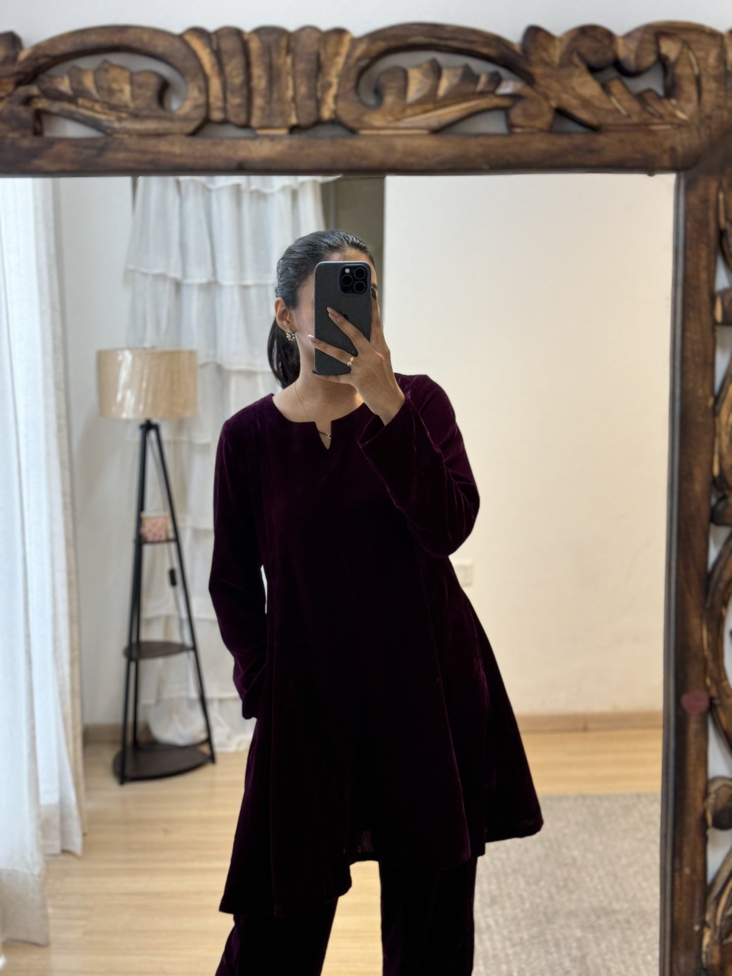 #MBA1702 Velvet co-ord set