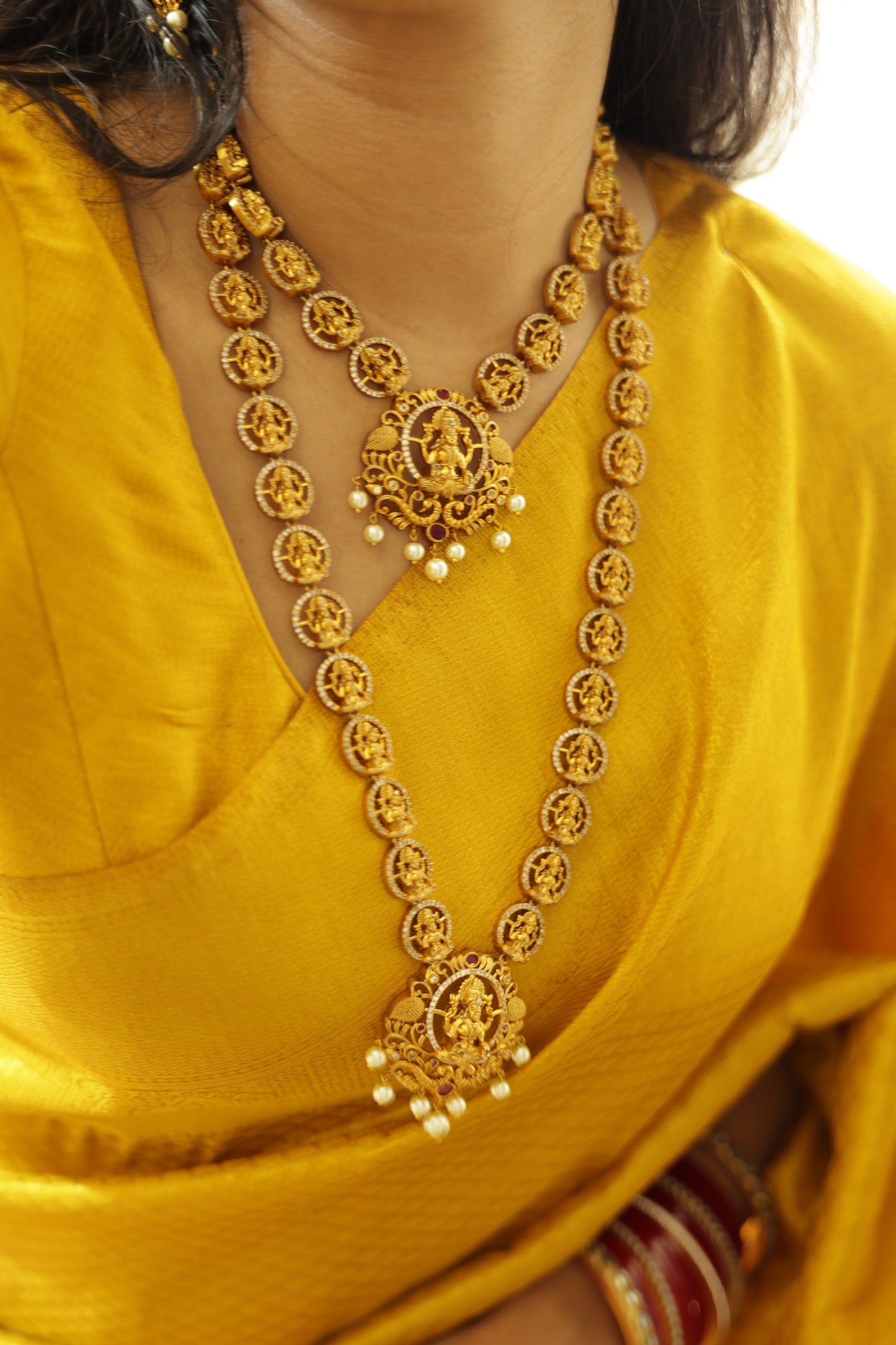 #MBA2147 Silk 1 min saree- gold