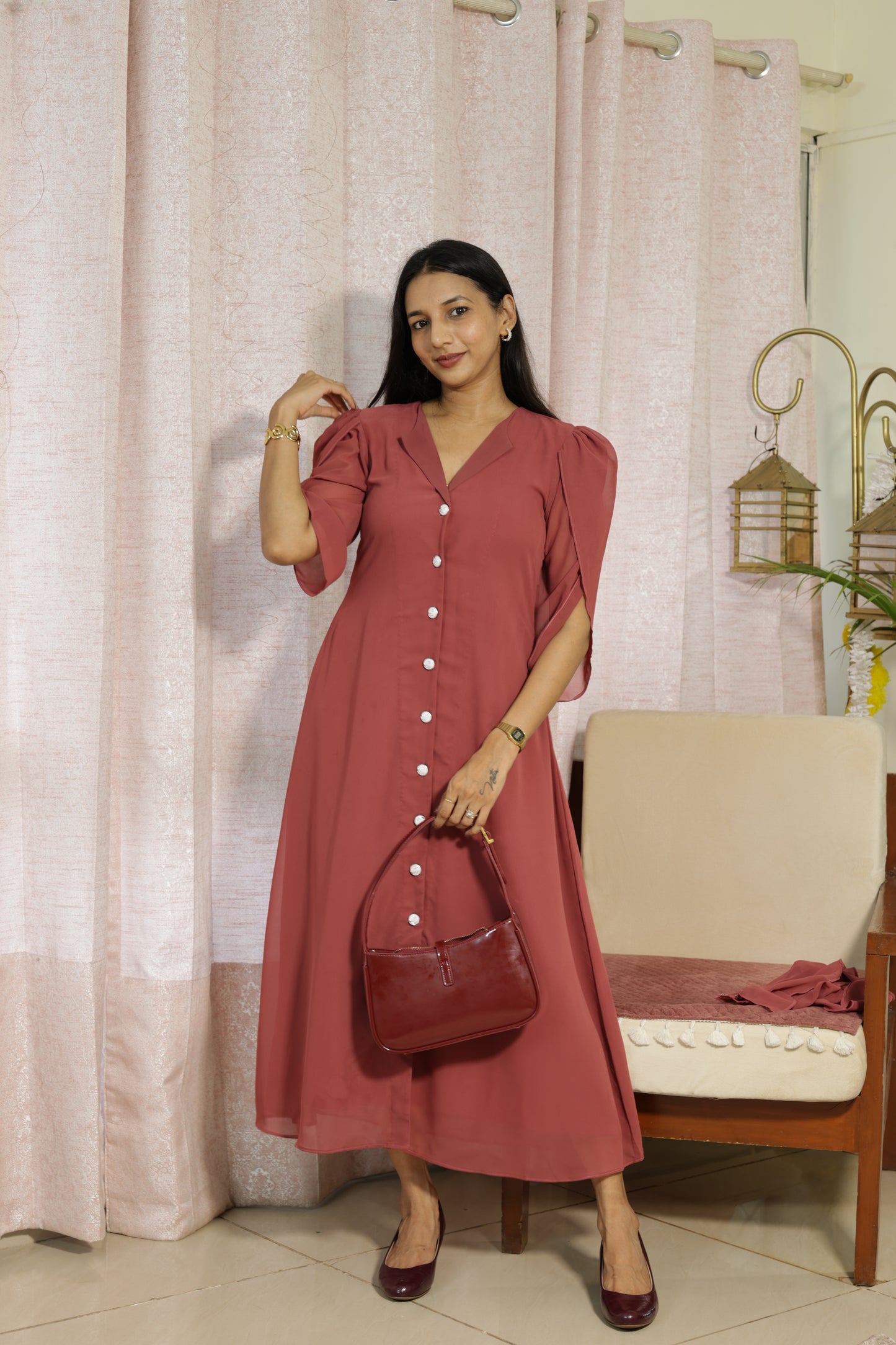 #MBA2132 Rosette dress