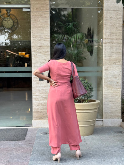 #MBA2071 Formal coord set- Peach