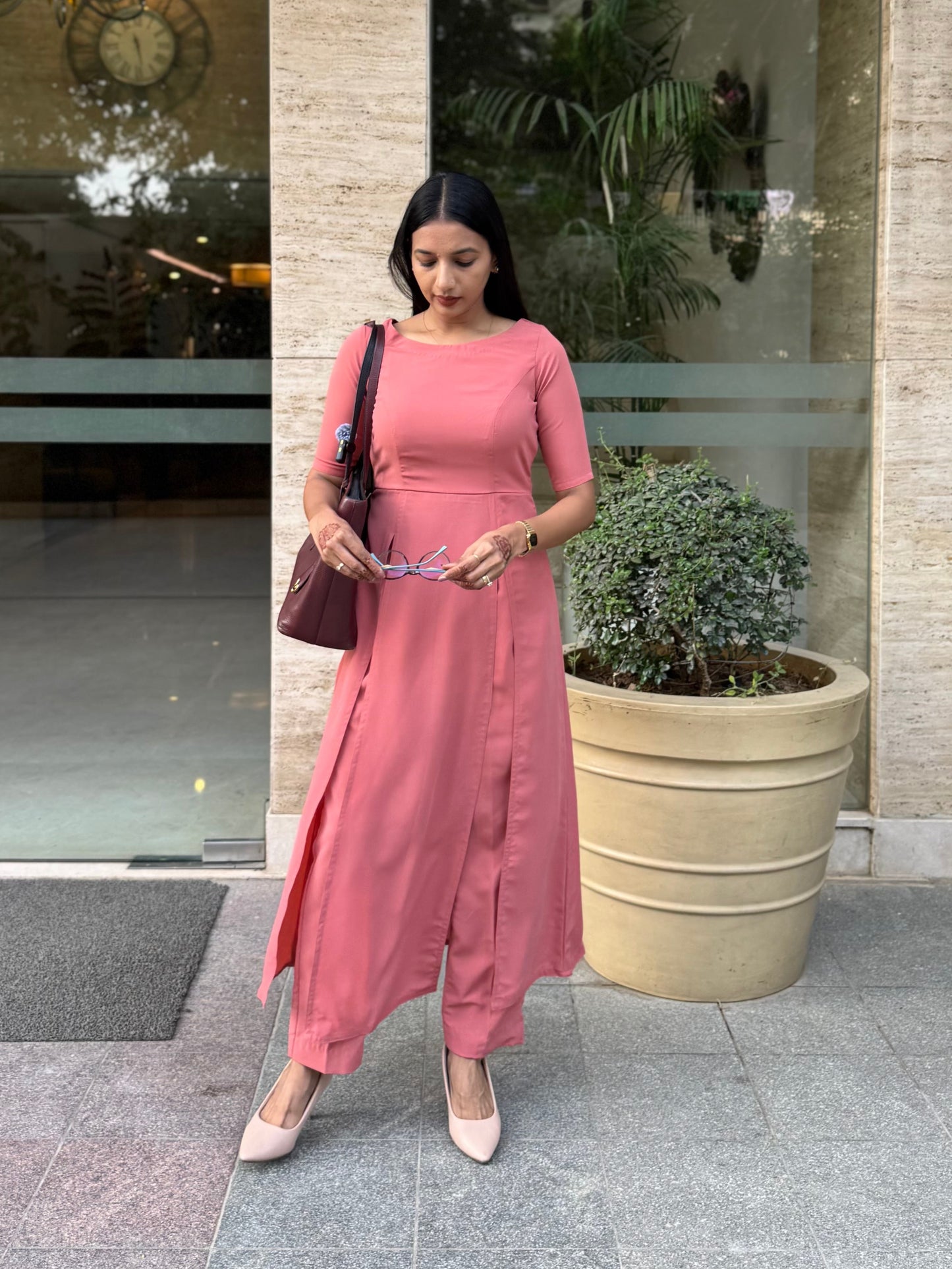 #MBA2071 Formal coord set- Peach