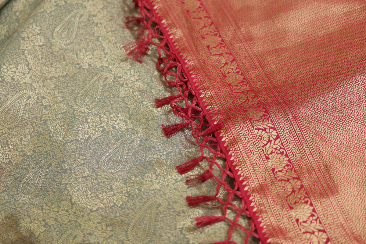 Gulabi sona kanjeevaram silk saree (regular saree)