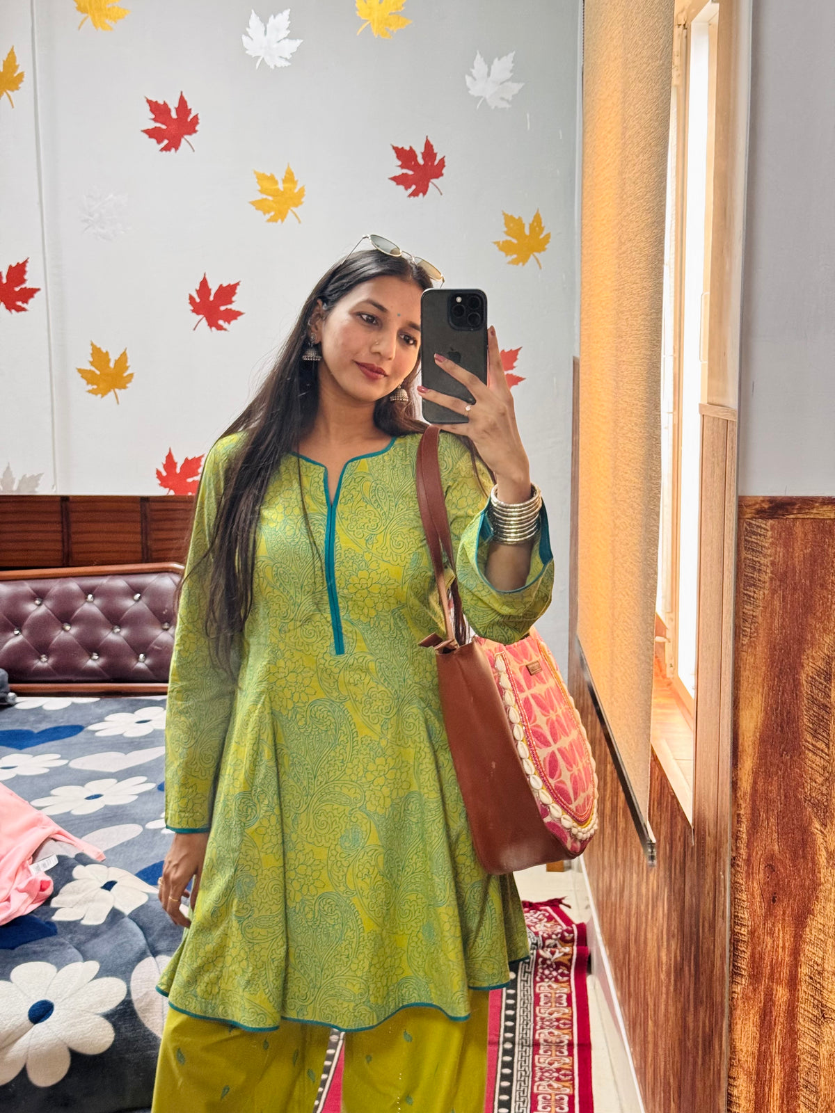 Mehendi farsi co-ord set
