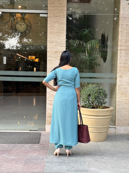 #MBA2076 Formal coord set- Teal