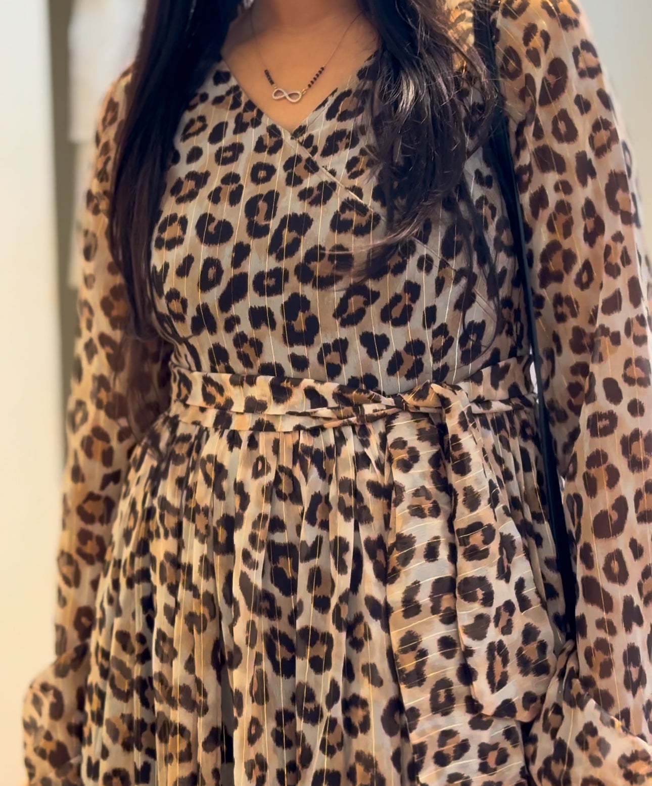 #MBA1989 Leopard print dress