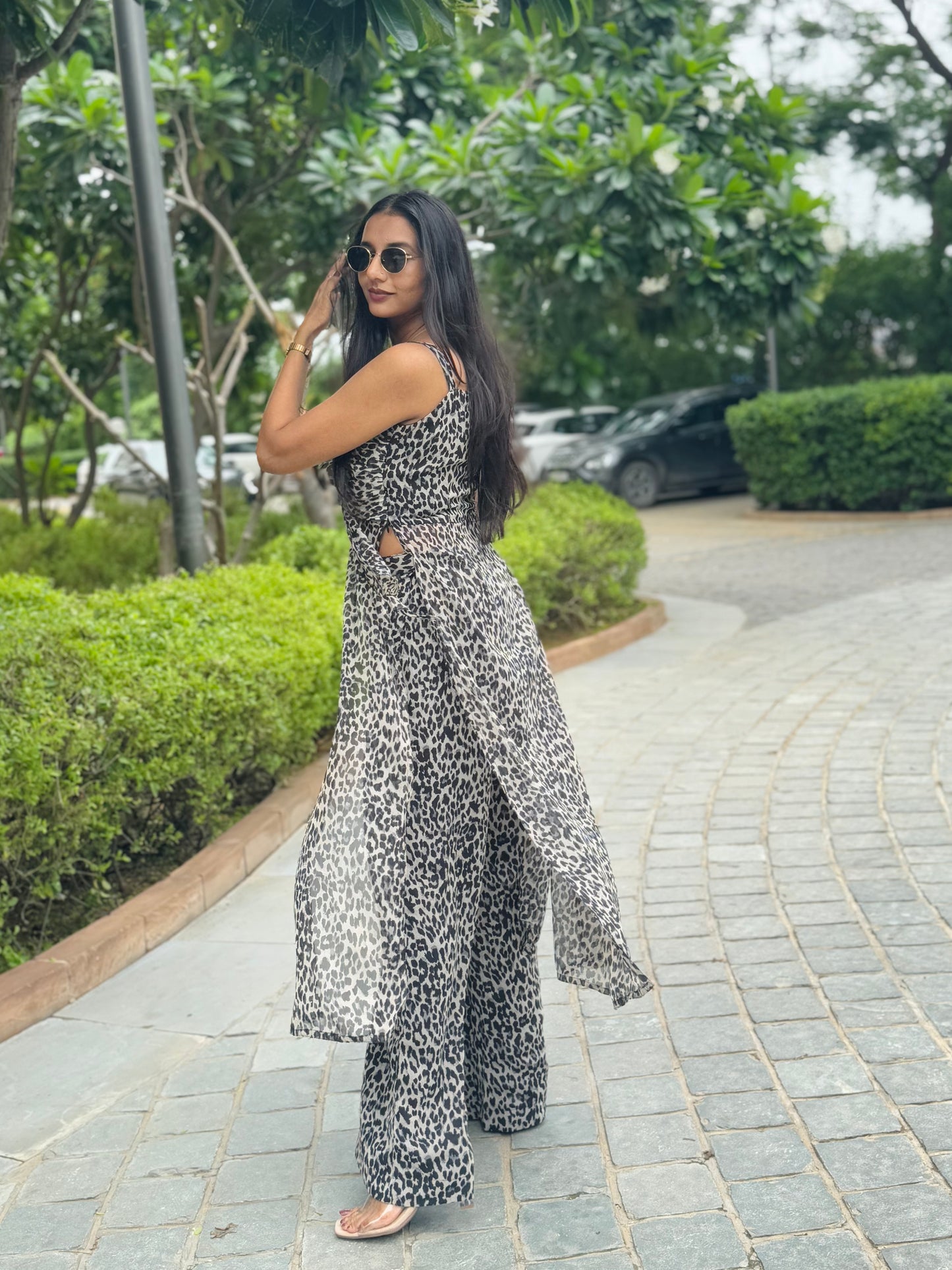 #MBA1991 Leopard print co-ord set