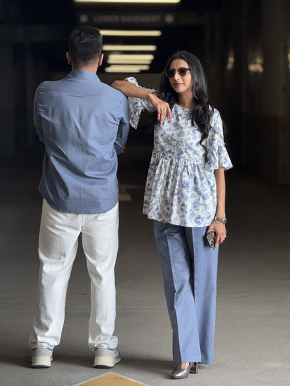 #MBA1898 Ink grey coord set