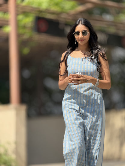 #MBA1916 Nazm Collection- Powder blue