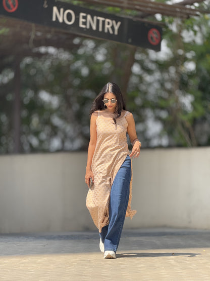 #MBA1917 Nazm Collection- Beige