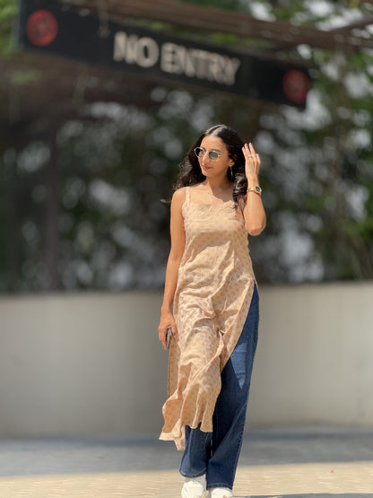 #MBA1917 Nazm Collection- Beige