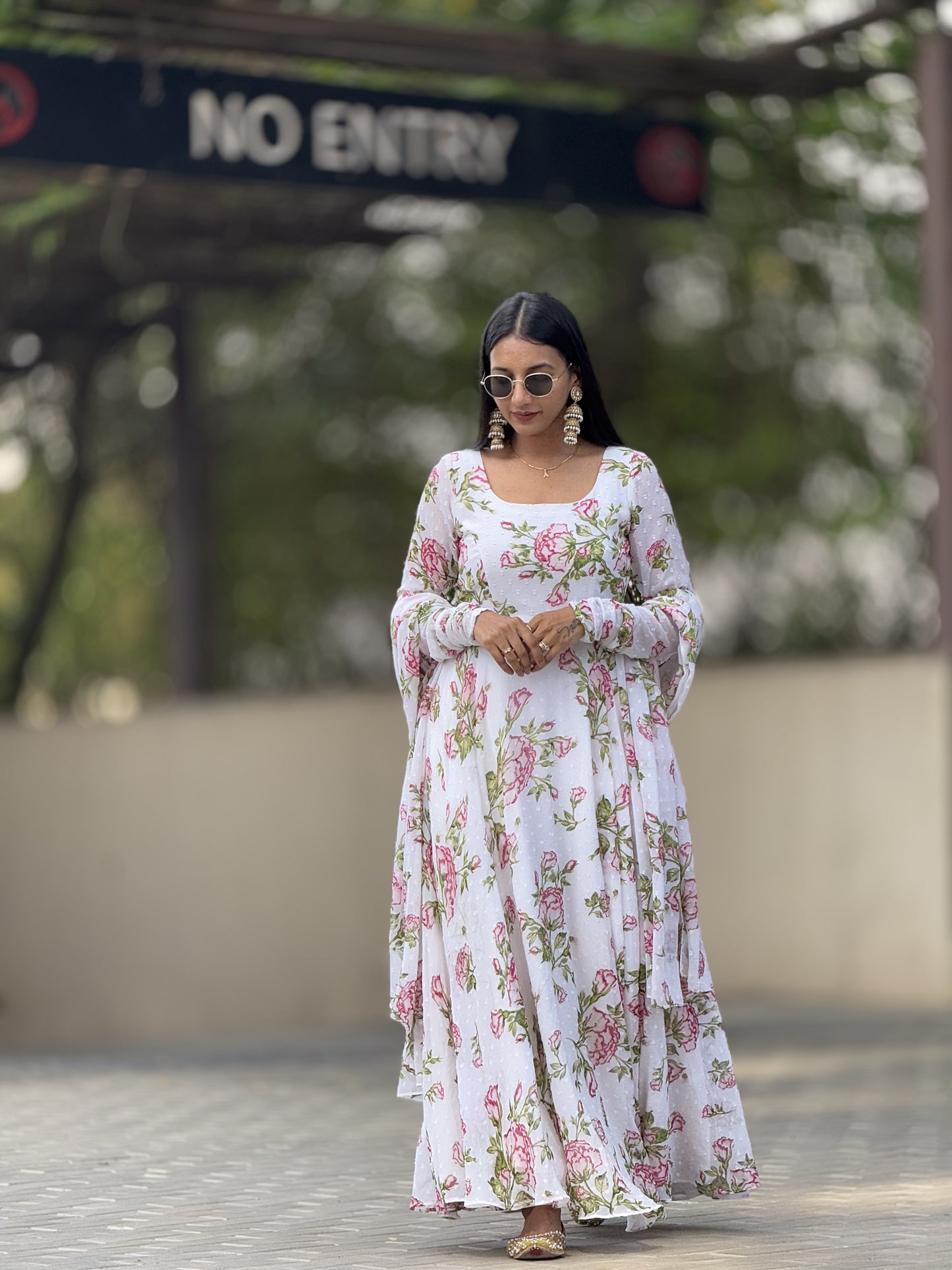 #MBA2103 NOOR anarkali and dupatta