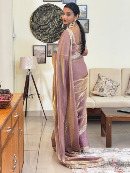 MBA2043 Mastaani lilac 1 min saree and blouse