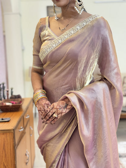 MBA2043 Mastaani lilac 1 min saree and blouse