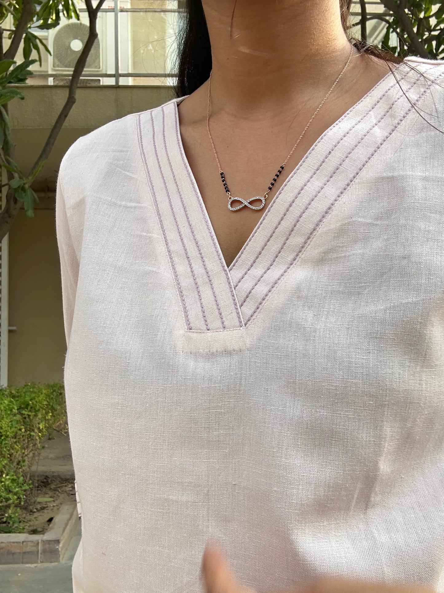 #MBA1669 Cotton flex coord set- Baby peach