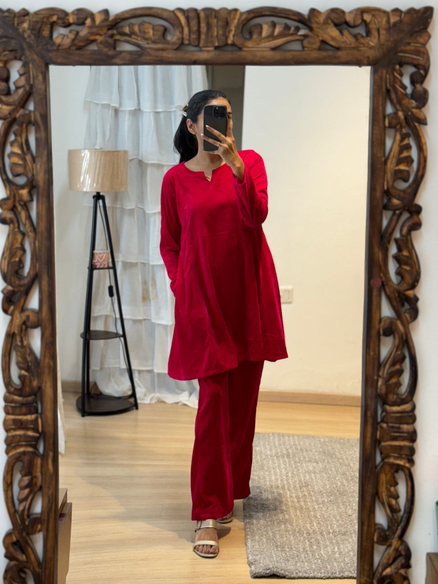 #MBA1702 Velvet co-ord set