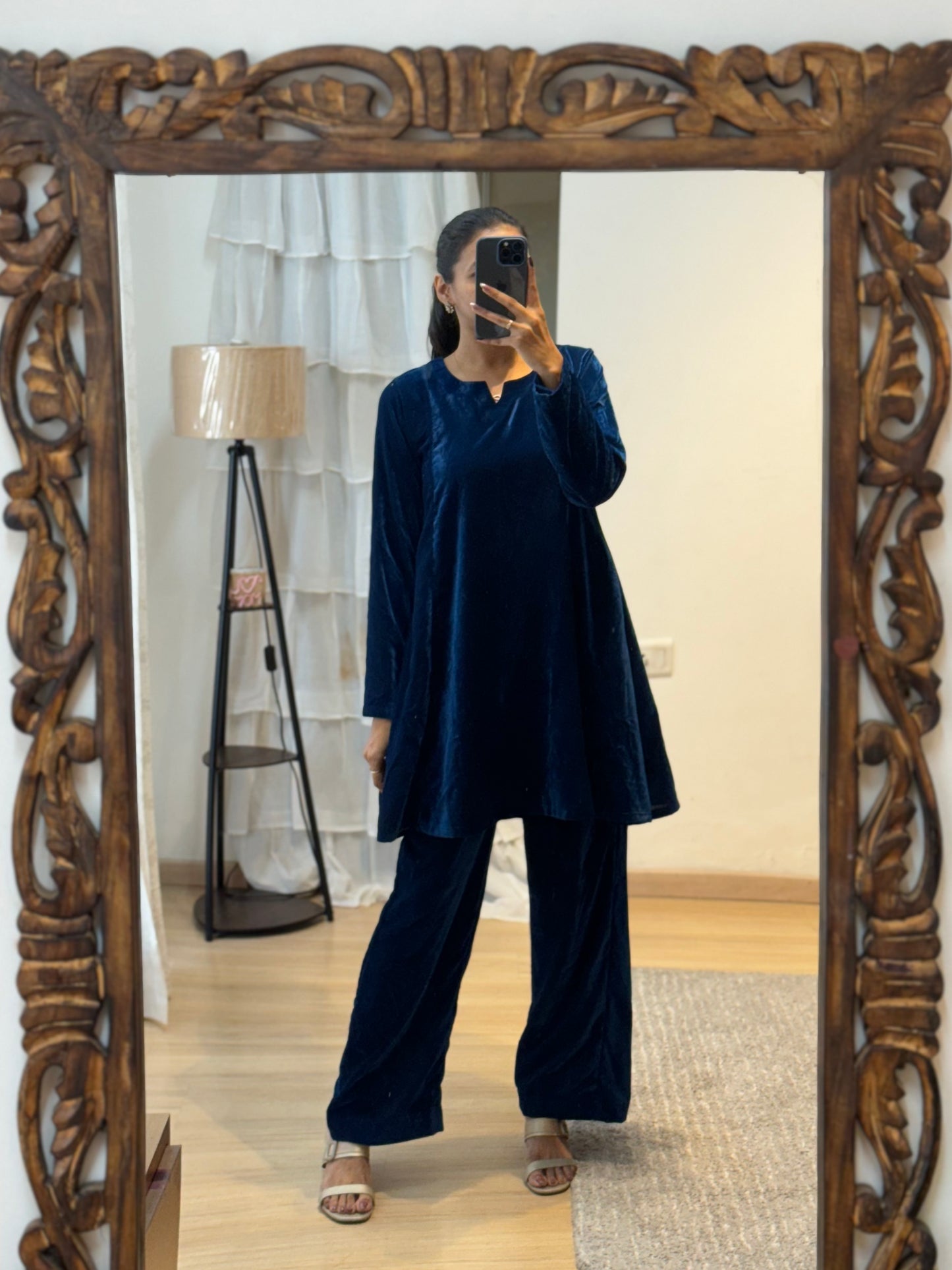 #MBA1702 Velvet co-ord set