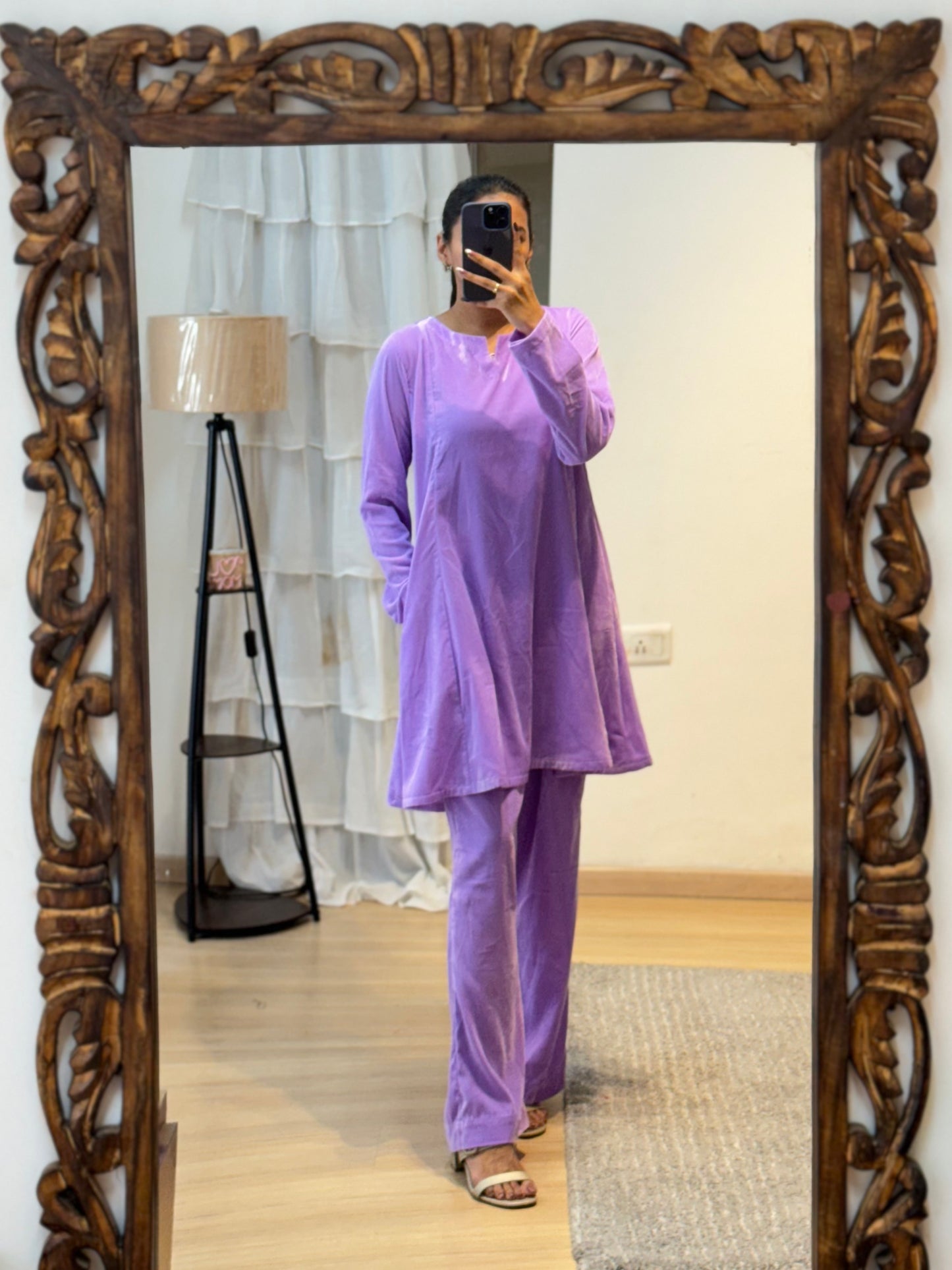 #MBA1702 Velvet co-ord set