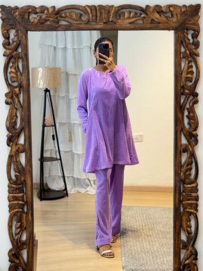 #MBA1702 Velvet co-ord set