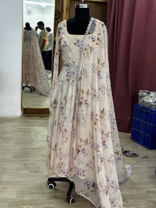 anarkali dupatta